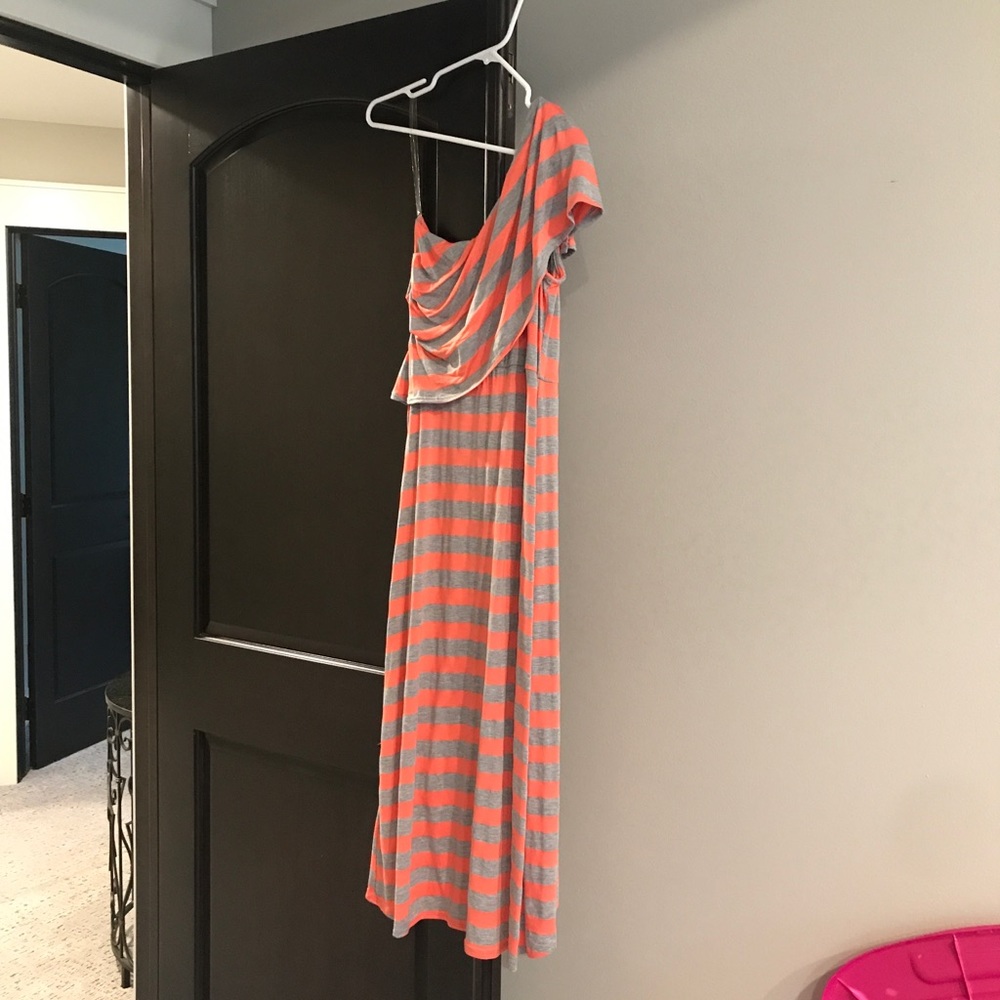 One Shoulder MIDI Dress